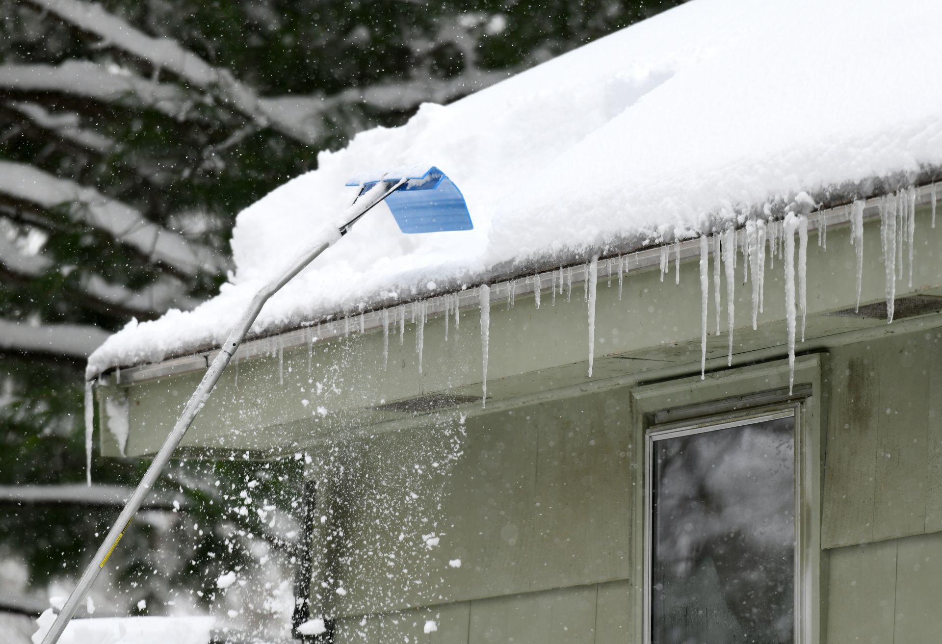 How to Safely Remove Ice Dams