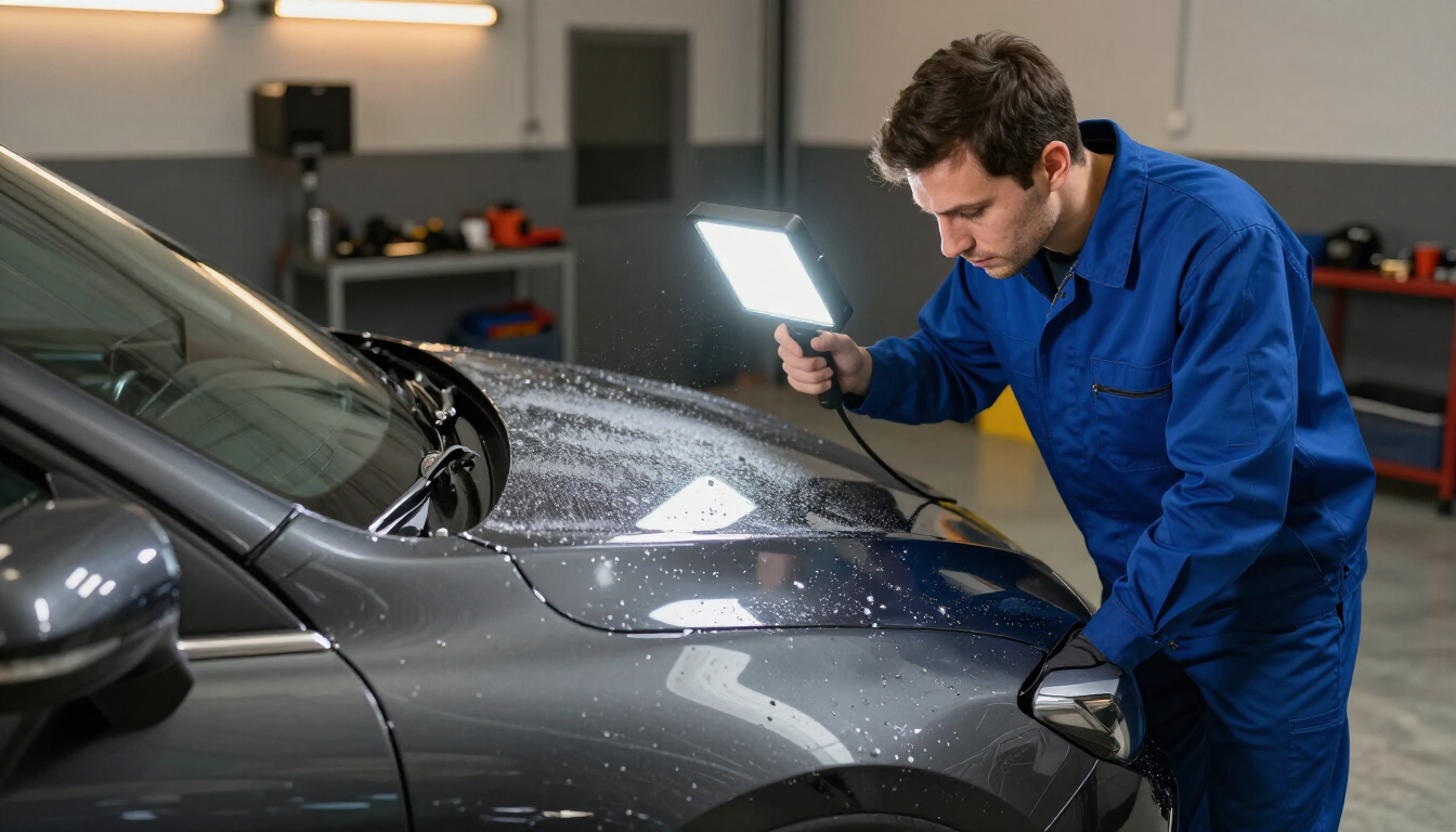 PDR Technician at work