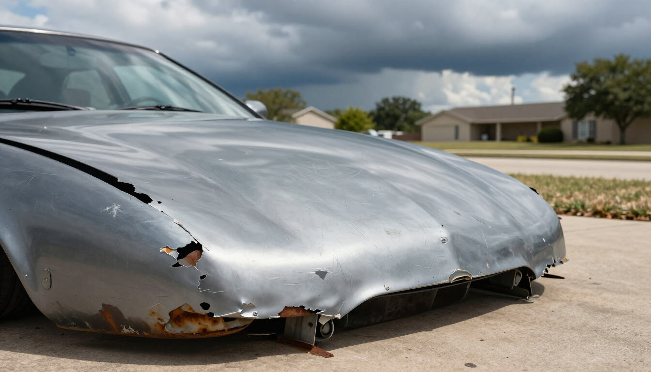 Texas Hail Damage Inspection