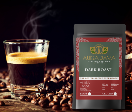 Aurea Java Dark Roast Kaffee