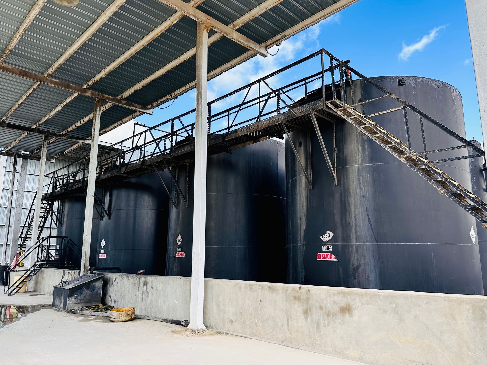 Workers in Protective Gear Doing Hazmat — Somerset, TX — Approved Oil Services LLC