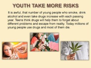 KIDS, DRUGS AND PROBLEMS