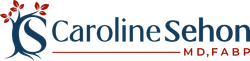 A logo for caroline sehon md fabp