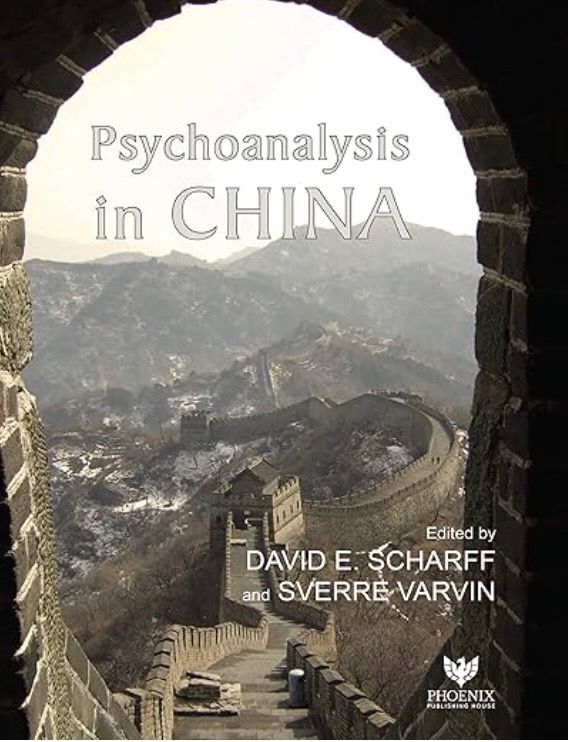 The cover of a book titled psychoanalysis in china