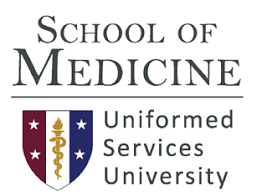 A logo for the school of medicine uniformed services university