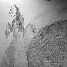 “The Incessant Nightmare,” by anonymous group participant. Courtesy of the artist.