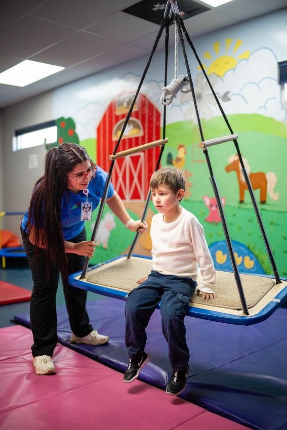 Pediatric occupational therapist from Esperanza Children's Therapy at the Mariposa Autism Service Center.