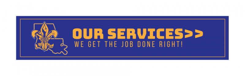 our services we get the job done right