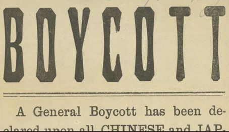 The Butte Chinese Boycott of 1897