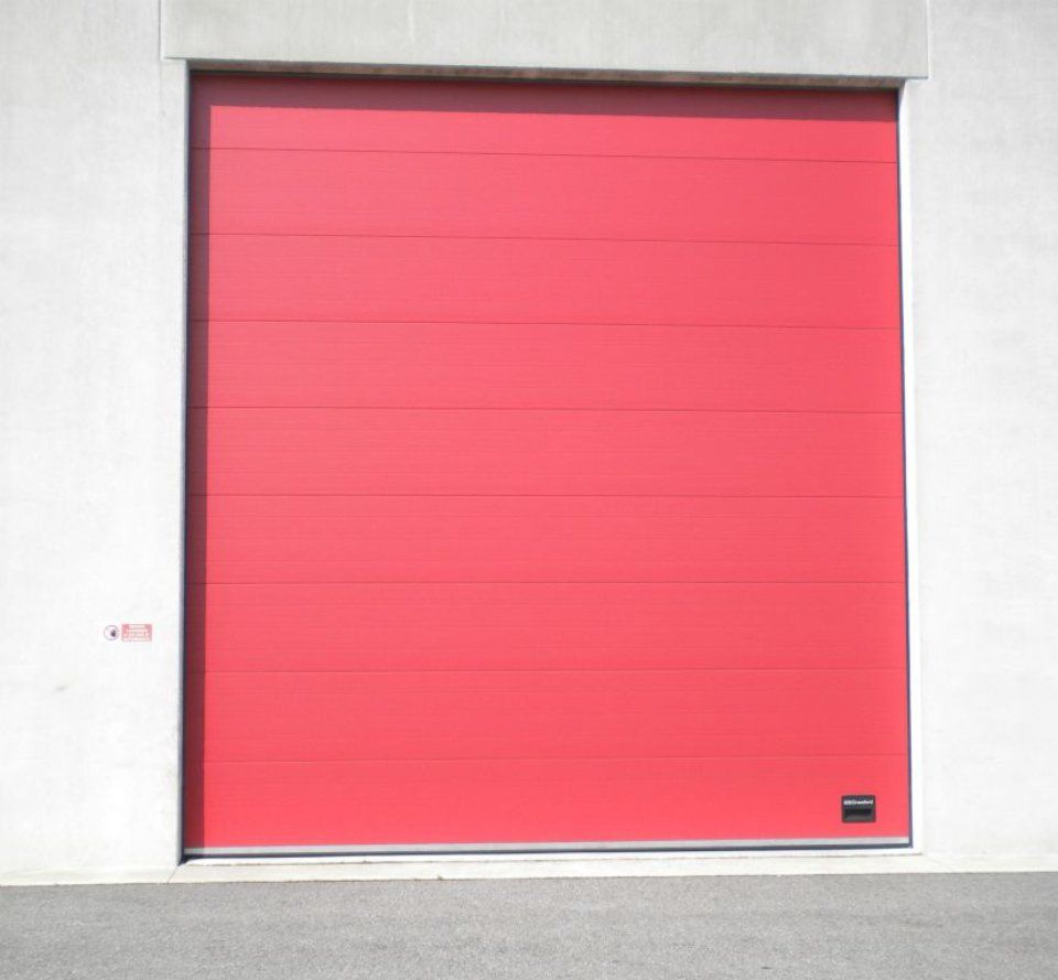 porta sezionale automatizzata