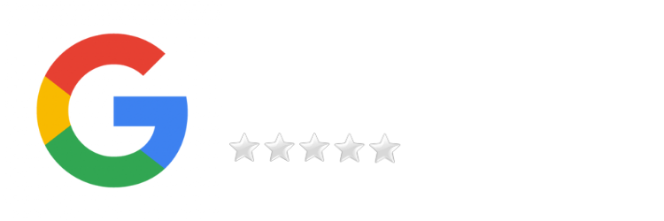 5 star reviews for our website design company.