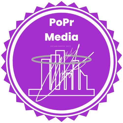 PoPr Media Business Logo