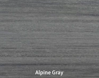 Un gros plan d'un morceau de bois gris alpin