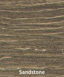 Un gros plan d'un morceau de bois avec le mot grès dessus.