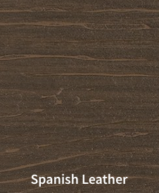 Un gros plan d'un morceau de cuir espagnol