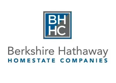 The berkshire hathaway homestate companies logo is on a white background.