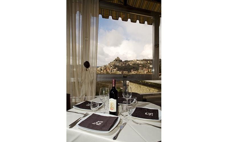 ristorante con sala panoramica