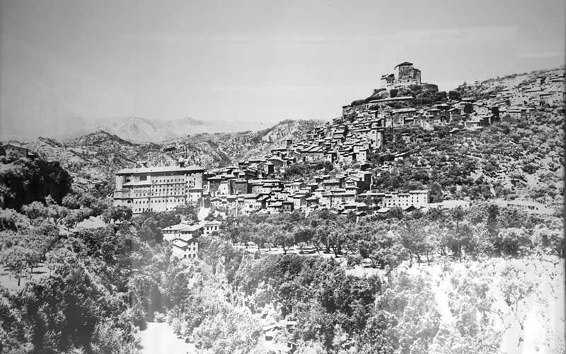 vista della valle dell'Aniene