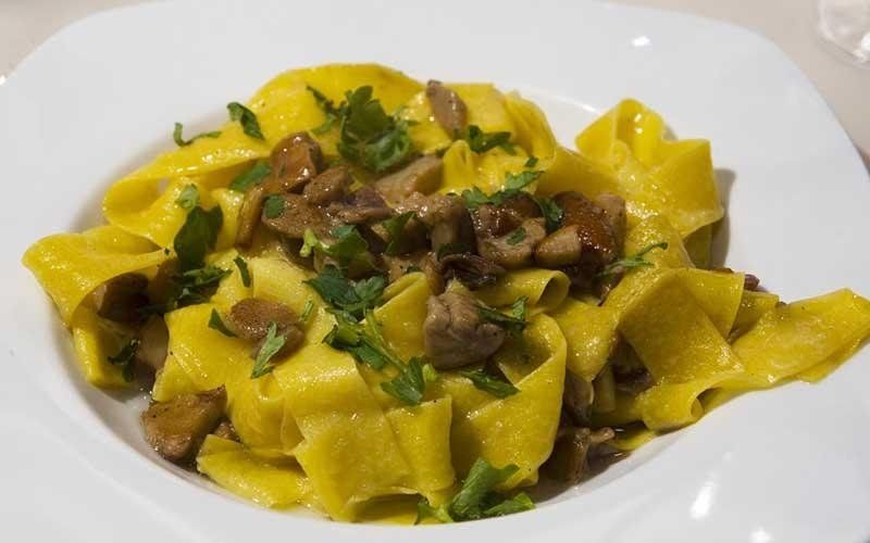 pasta con funghi