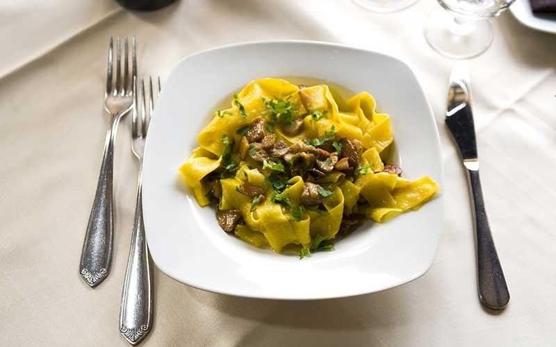 pappardelle ai funghi