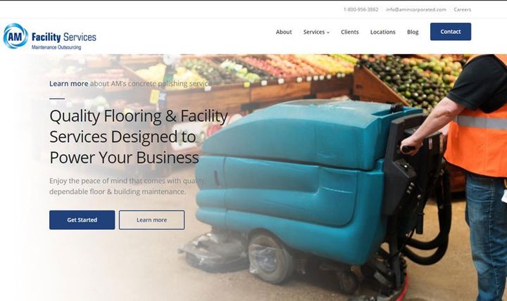 building maintenance website design agency in Chicago, IL
