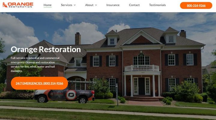 disaster restoration website design and development seo company in Chicago, IL