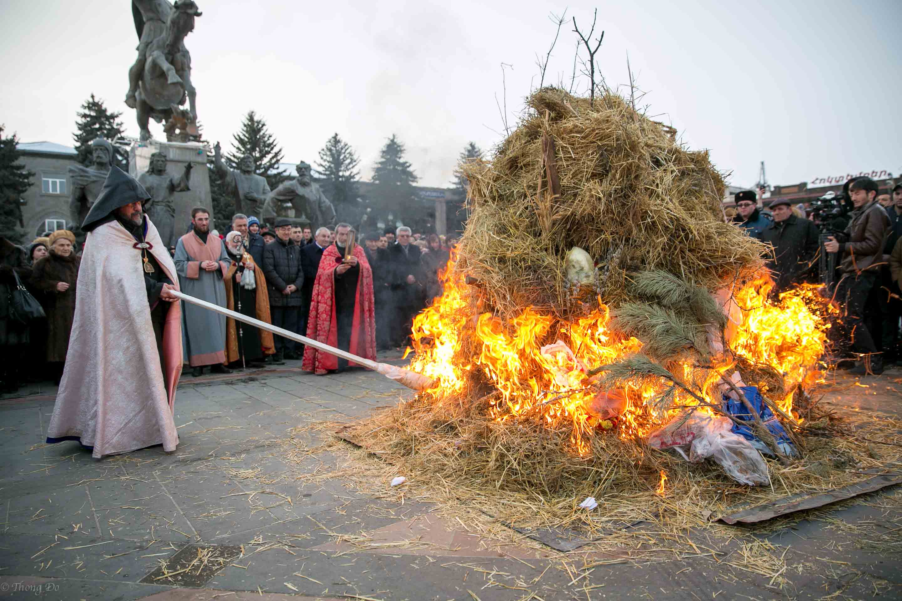 праздник трндез в армении