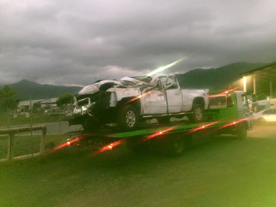 Car being Towed after Wreck - Towing Services in Mount Sheridan, QLD