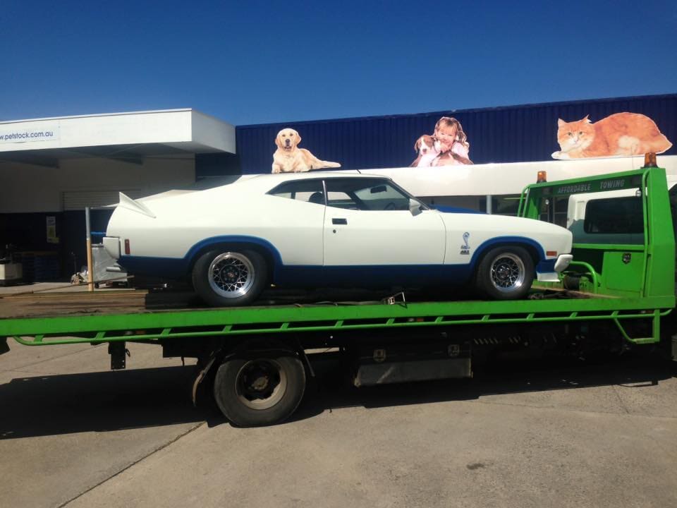 Large Sedan being Towed - Towing Services in Mount Sheridan, QLD