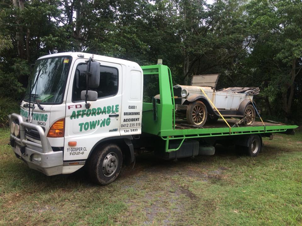 Vintage Car being Transported - Towing Services in Mount Sheridan, QLD