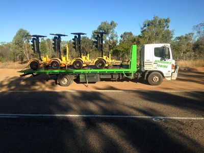 Machinery on Tow Truck - Towing Services in Mount Sheridan, QLD