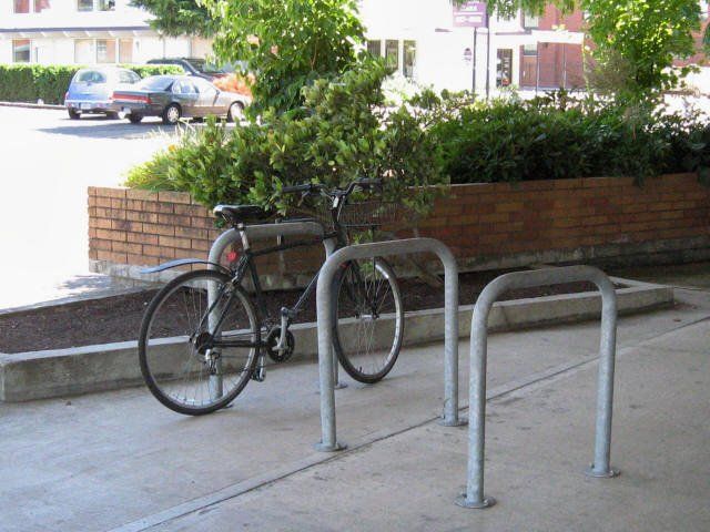 Mounted bike rack — Junction City, OR — Radius Pipe Bending & Fabricating