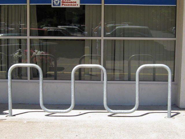 Racks for bike parking — Junction City, OR — Radius Pipe Bending & Fabricating
