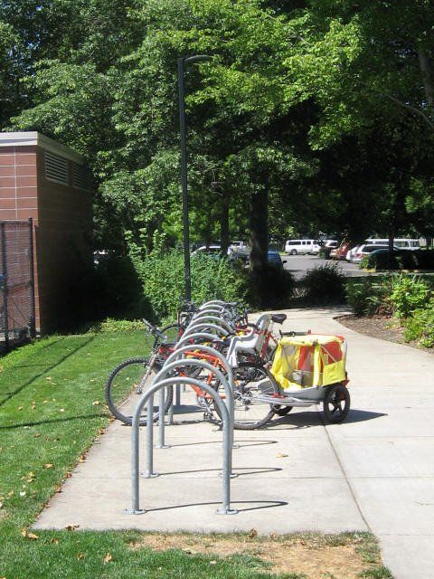 Custom bike rack — Junction City, OR — Radius Pipe Bending & Fabricating
