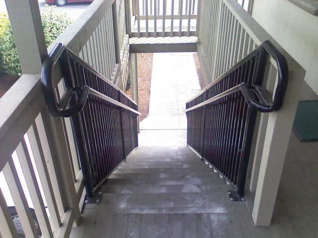 Stair railing — Junction City, OR — Radius Pipe Bending & Fabricating