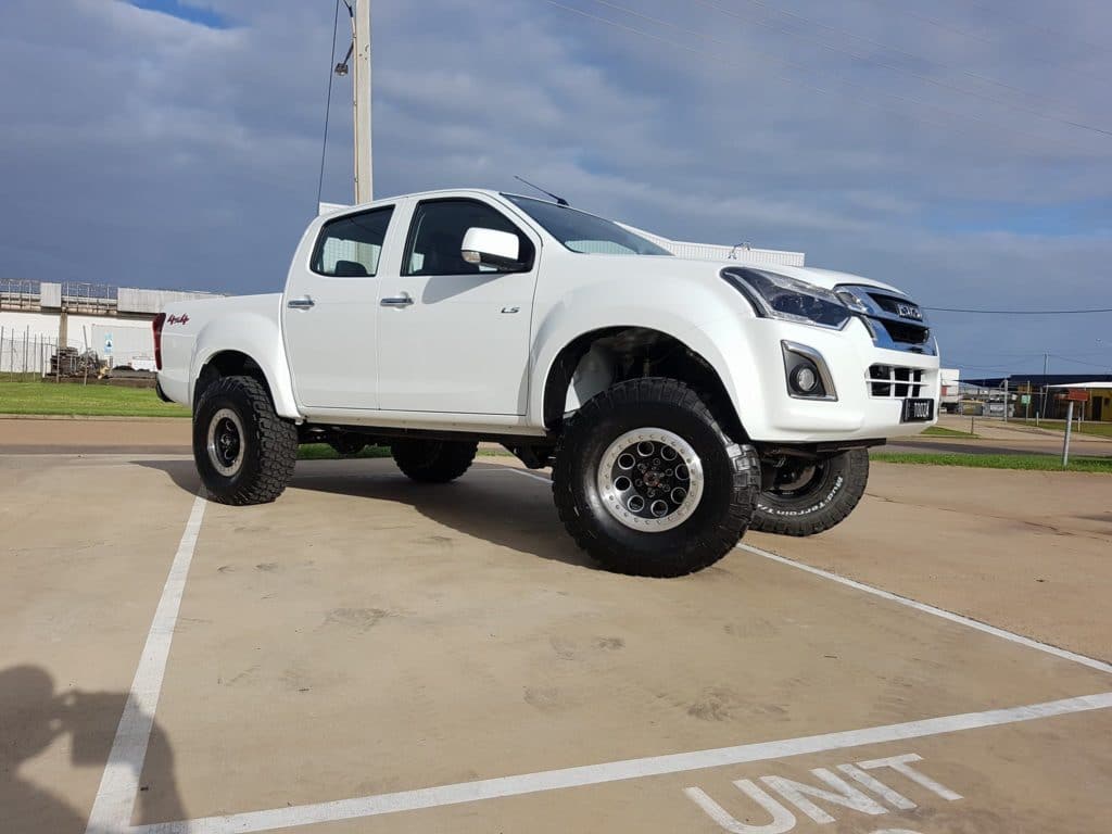 White Pickup Truck —  4x4 Specialist in Townsville, QLD