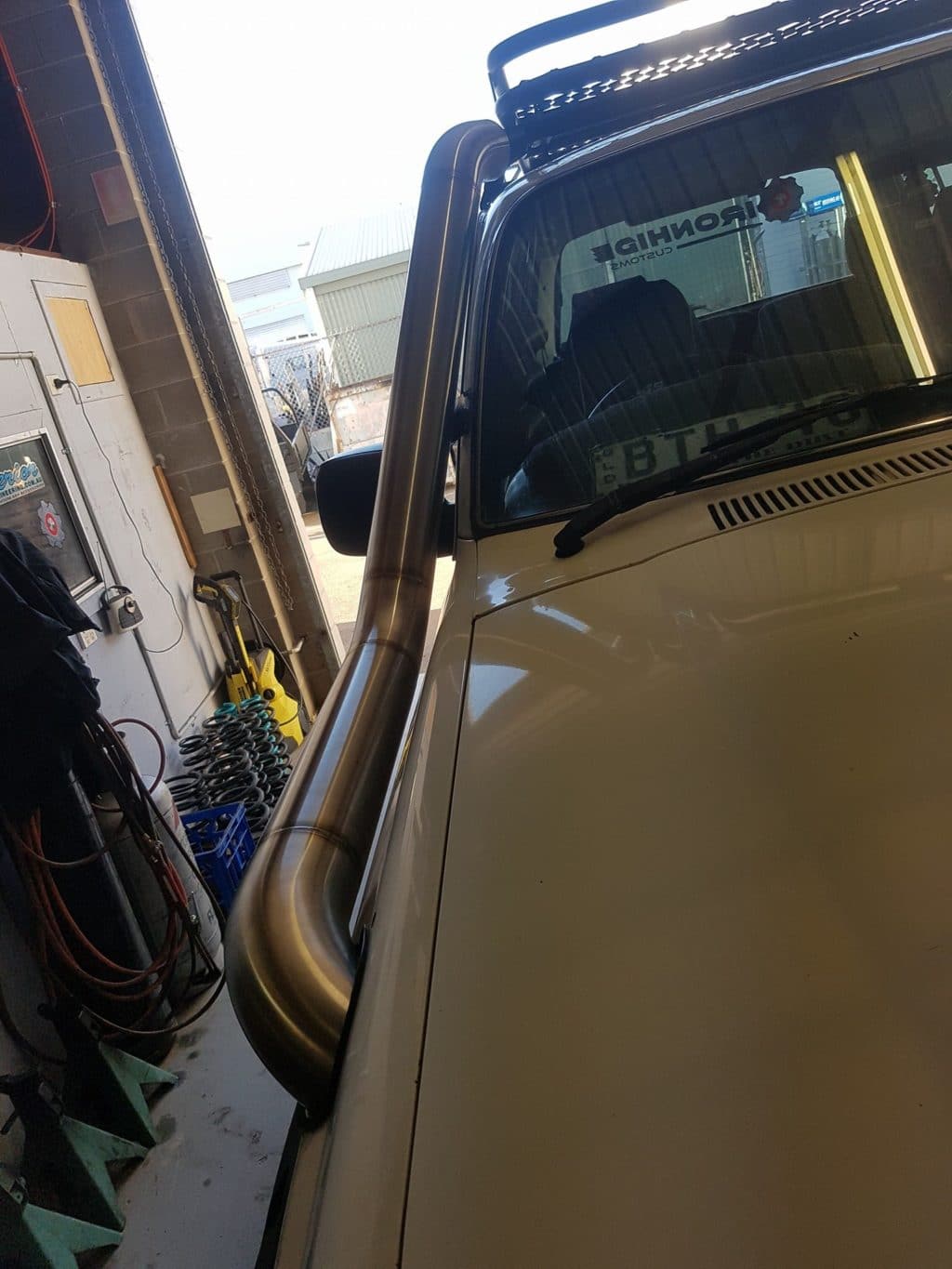 Vehicle with Air Snorkel Accessories —  4x4 Specialist in Townsville, QLD