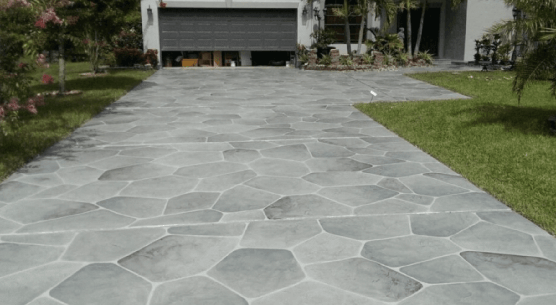 New driveway gets poured by a local concrete contractor in bridgeport, CT