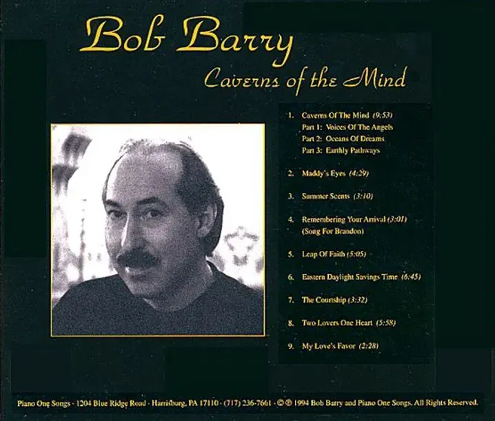 Bob Barry caverns of the mind album cover