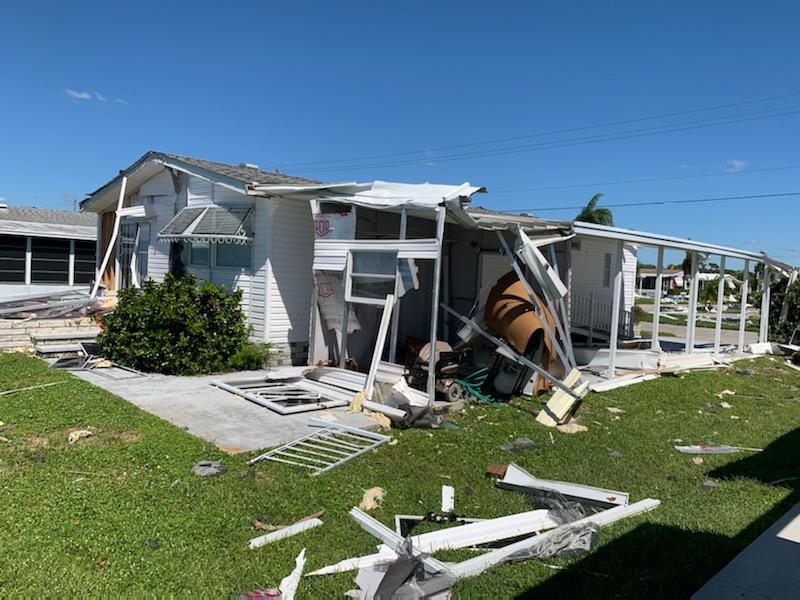 Luterek house survived hurricane Ian without a scratch in Sarasota, FL