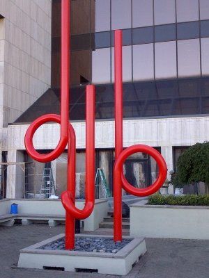 Dun and Bradstreet sculpture, Paramus NJ