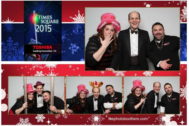 toshiba new years photo booth