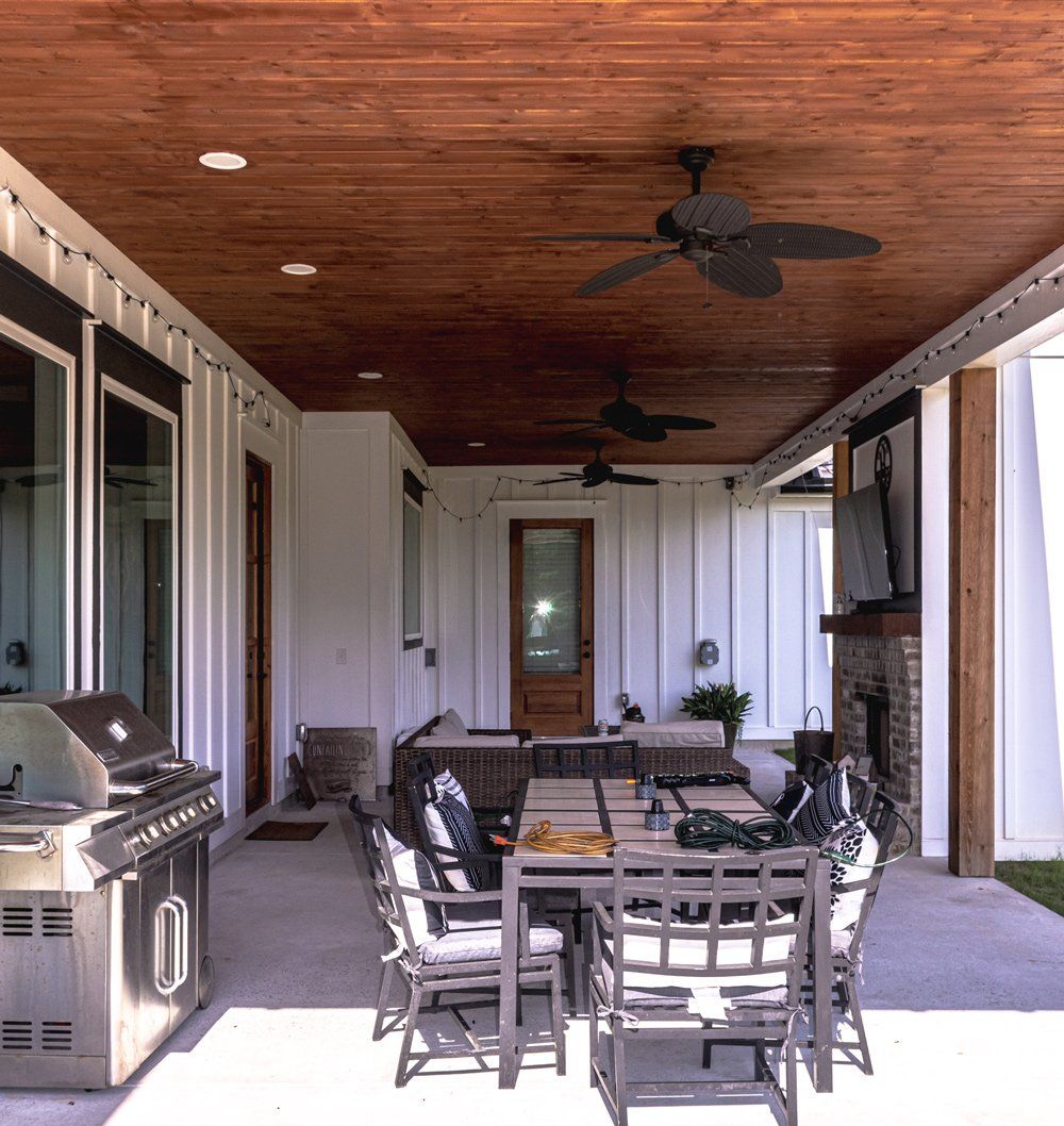 Outdoor Living Area — McDonough, GA — Southern Homes