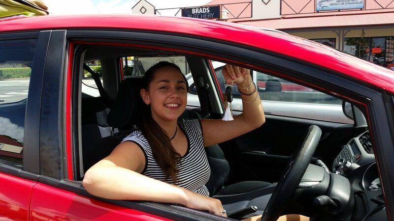 Woman Driving Lesson — Driving School in Wollongbar, NSW