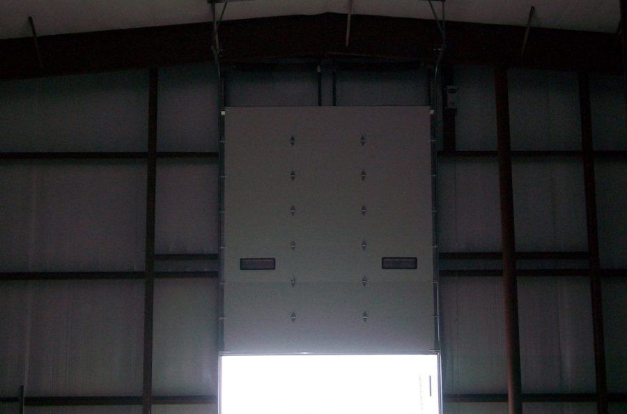 A View of a Garage Door in Mid-Missouri by Glenn’s Garage Doors From the Inside.