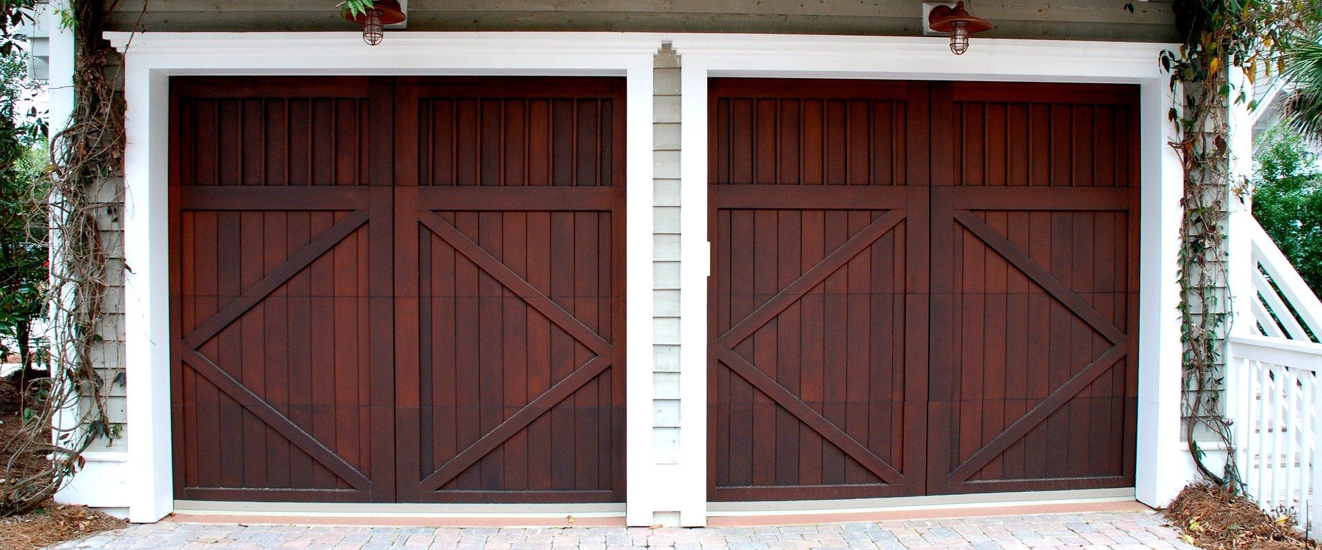 A Gorgeous Brown Set of Garage Doors, Which Glenn’s Garage Doors Can Build for Your Mid-MO Home.