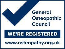 Logo for a registered member of the General Osteopathic Council