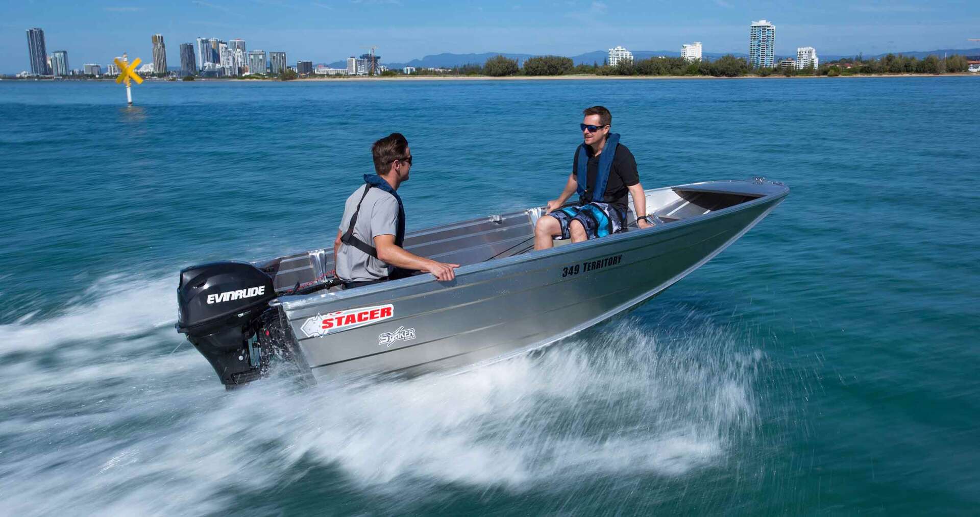 Stacer 349 Territory Striker boat