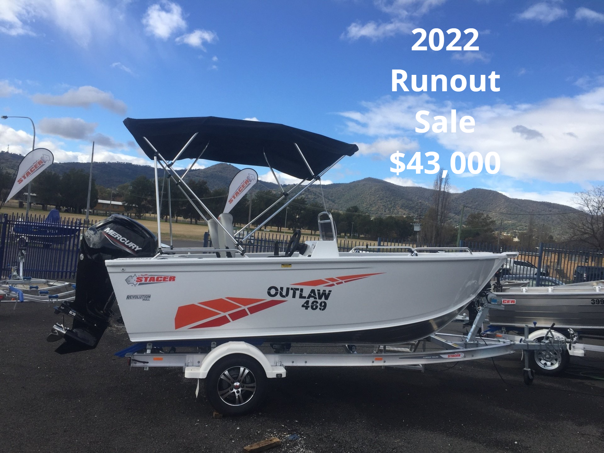 Stacer 469 Outlaw SC boat model