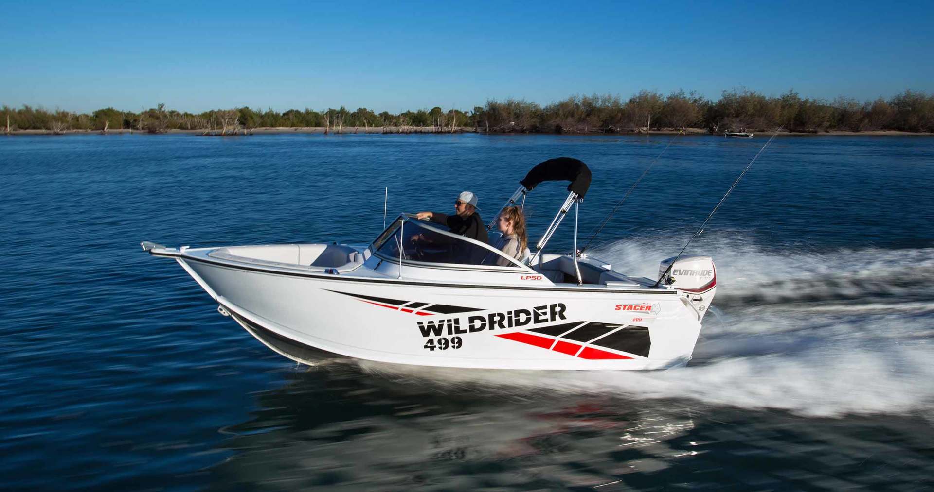 Stacer 499 wildrider Mercury